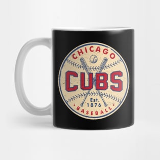 Chicago Cubs Crossed Bats Mug